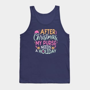 After Christmas Budget Tank Top